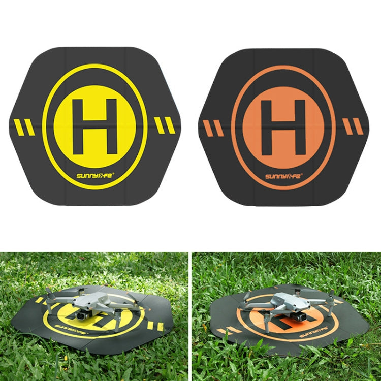 Sunnylife Drone Universal Double Sided Foldable Leather Helipad,Size:55 x 50cm, TJP08 – Waterproof, Wear-resistant, Leather