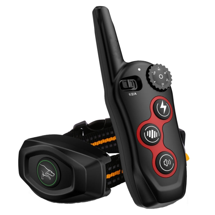Remote Control Trainer Dog Collar Automatic Barking Stopper, 1 Drag 1 Red, 1 Drag 1 Black, 1 Drag 1 Orange, 1 Drag 2 Red+Orange – Waterproof, Wear-resistant 1 Drag 1 Orange