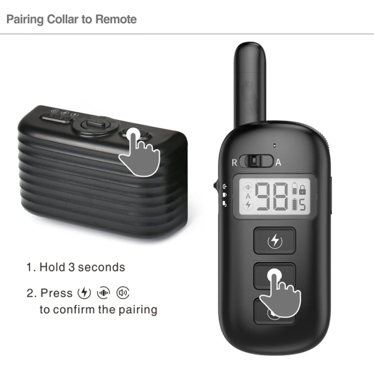 Remote Control Trainer Dog Collar Automatic Bark Stop Device, 1 Drag 1 (Red), 1 Drag 1 (Black), 1 Drag 1 (Orange), 1 Drag 2 (Orange+Red), 1 Drag 3