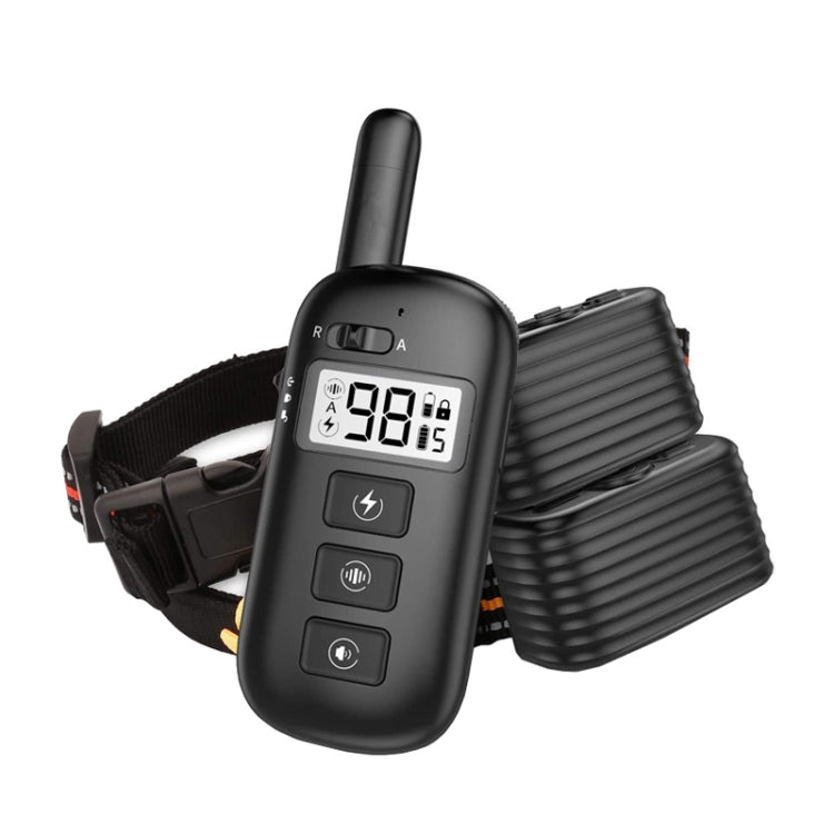Remote Control Trainer Dog Collar Automatic Bark Stop Device, 1 Drag 1 (Red), 1 Drag 1 (Black), 1 Drag 1 (Orange), 1 Drag 2 (Orange+Red), 1 Drag 3 – Waterproof 1 Drag 2 (Orange+Red)