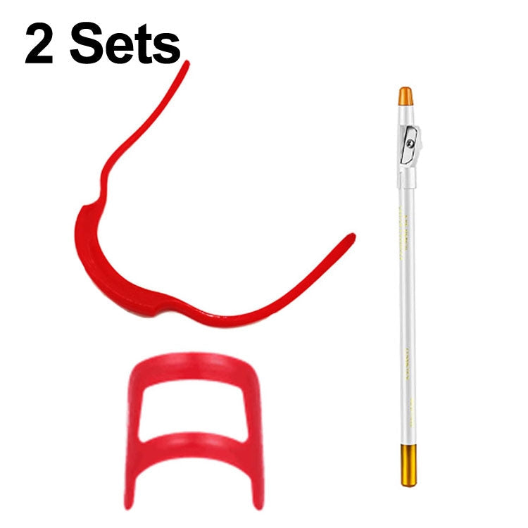 2 Sets Beard Styling Board Shaving Barber Tools, Style:, Shape Ruler+Pen, Shape Ruler+Pen+Bearded Model, Shape Ruler x 2+Pen+Bearded Model – Durable Build, Easy to Use Shape Ruler+Pen+Bearded Model