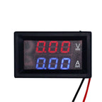 Dual-Display Voltage Current Meter Digital DC Voltage Meter, 10A (Red), 10A (Red Blue), 50A (Red), 50A (Red Blue)