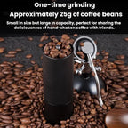 CNC Stainless Steel Hand Crank Coffee Bean Grinder, Pentagon Black, Pentagon Gray, Pentagon Red, Hexagon Black, Hexagon Gray, Hexagon Red, Seven Corner Black, Seven Corner Silver, Seven Corner Gray, Seven Corner Red