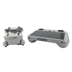 2 Sets Drone Body Remote Control Charging Port Dust Plug for DJI Mini 3 Pro, Transparent, Black, Transparent+Black