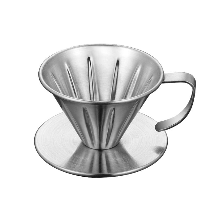 Double-layer Stainless Steel Pour-over Coffee Filter, Size:, Small Small