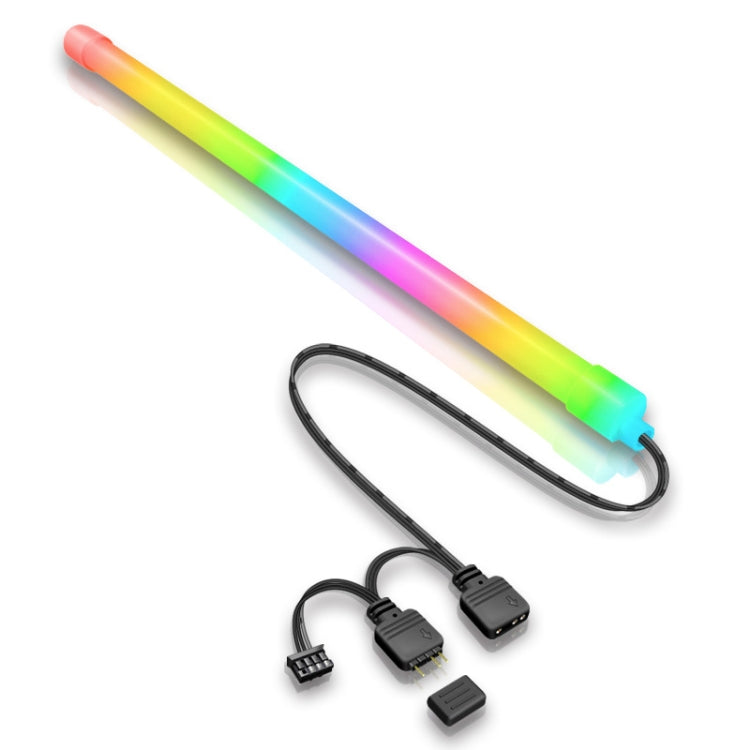 ARGB Chassis Light Bar Computer Decorative Silicone LED Lamp Strip, Y360 Round – Durable Build, Easy to Use Y360 Round