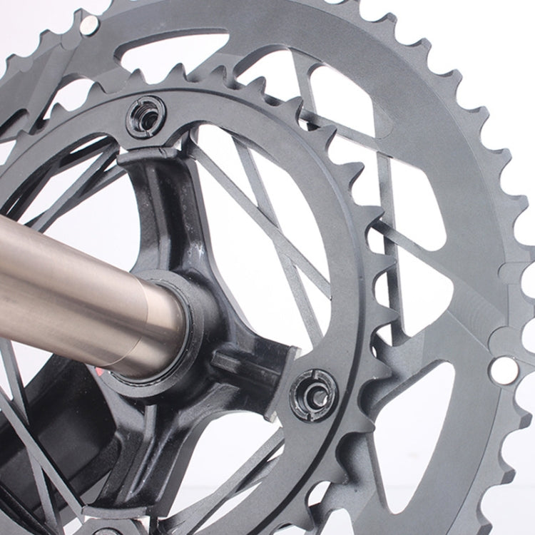 RACEWORK RKRFA Road Bike Aluminum Alloy 22-speed Crankset, Spec:, 50-34T without BB, 53-39T without BB, 50-34T with BB, 53-39T with BB – Aluminum Alloy