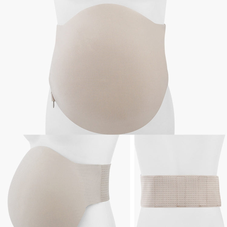 Memory Foam Pregnant Women Props Lightweight Breathable Simulation Fake Belly, S, M, L