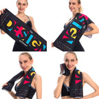 YDJ1223-1 Microfiber Double Sided Fleece Print Quick Dry Portable Sports Towel, Size:, Sports Towel(DESIGN), Sports Towel(Wait For You In Painting), Sports Towel(Summer), Sports Towel(Haruka Dreamland), Sports Towel(Happy), Sports Towel(BLESSED)