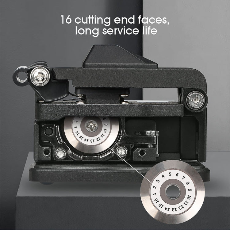 COMPTYCO AUA-6C High-Precision Cold Splicing Hot Melt Universal Fiber Optic Cable Cutter, AUA-6C – Leather