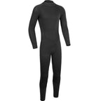 DIVESTAR 3mm Adult One Piece Wetsuit Long Back zipper Warm Diving Surf Suit, S, M, L, XL, XXL, XXXL S