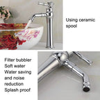 All Bronze Bathroom Basin Hot And Cold Water Faucet, Style:, Electroplated Short Model, Electroplated Short Model+Water Inlet Pipe, Electroplated High Model, Electroplated High Model+Water Inlet Pipe, Gold Short Model, Gold Short Model+Water Inlet Pipe...