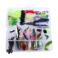 HENGJIA Sea Bass Fake Soft Bait Fishing Gear Accessories Freshwater Bait, 110 PCS / Box 110 PCS Box