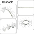 50cm Long Bird Repellent Anti-cat Thorn Stainless Steel Anti-bird Thorn, 10 PCS 50cm Long