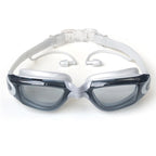 HAIZID HD Anti-fog Waterproof Myopia Swimming Goggles, Optical Black, Optical Blue, Optical Pink, Optical Gray, Plating Black, Plating Blue, Plating Pink, Myopia 150 Degrees, Myopia 200 Degrees, Myopia 250 Degrees, Myopia 300 Degrees, Myopia 350 Degree...