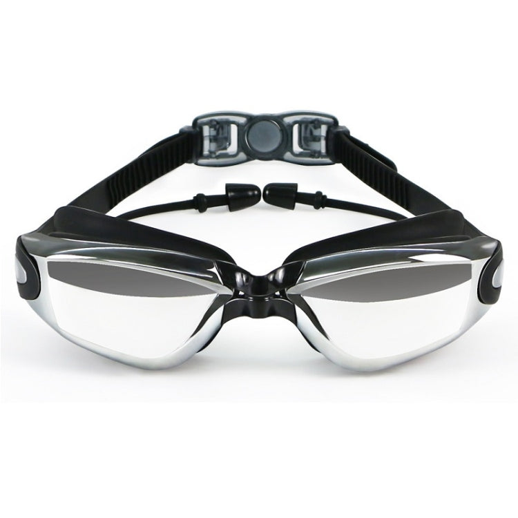 HAIZID HD Anti-fog Waterproof Myopia Swimming Goggles, Optical Black, Optical Blue, Optical Pink, Optical Gray, Plating Black, Plating Blue, Plating Pink, Myopia 150 Degrees, Myopia 200 Degrees, Myopia 250 Degrees, Myopia 300 Degrees, Myopia 350 Degree...
