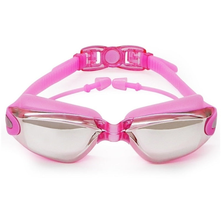 HAIZID HD Anti-fog Waterproof Myopia Swimming Goggles, Optical Black, Optical Blue, Optical Pink, Optical Gray, Plating Black, Plating Blue, Plating Pink, Myopia 150 Degrees, Myopia 200 Degrees, Myopia 250 Degrees, Myopia 300 Degrees, Myopia 350 Degree...