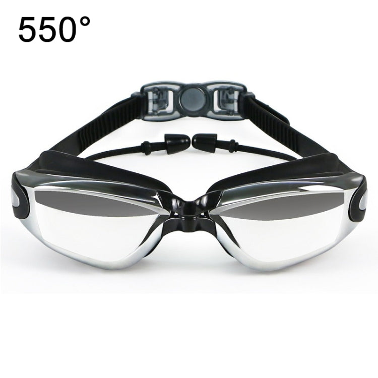 HAIZID HD Anti-fog Waterproof Myopia Swimming Goggles, Optical Black, Optical Blue, Optical Pink, Optical Gray, Plating Black, Plating Blue, Plating Pink, Myopia 150 Degrees, Myopia 200 Degrees, Myopia 250 Degrees, Myopia 300 Degrees, Myopia 350 Degree...