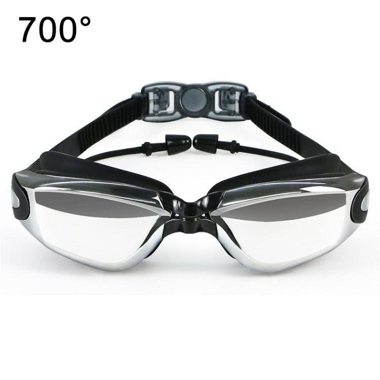 HAIZID HD Anti-fog Waterproof Myopia Swimming Goggles, Optical Black, Optical Blue, Optical Pink, Optical Gray, Plating Black, Plating Blue, Plating Pink, Myopia 150 Degrees, Myopia 200 Degrees, Myopia 250 Degrees, Myopia 300 Degrees, Myopia 350 Degree...