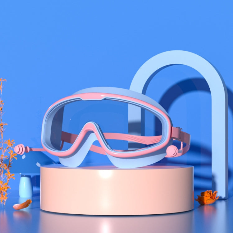 Large Frame Waterproof and Anti-fog HD Transparent Children Swimming Goggles, HD Transparent Swimming Goggles(White), HD Transparent Swimming Goggles(Pink), HD Transparent Swimming Goggles(Blue Yellow), HD Transparent Swimming Goggles(Blue White)... –... HD Transparent Swimming Goggles(Pink Blue) Pink Blue