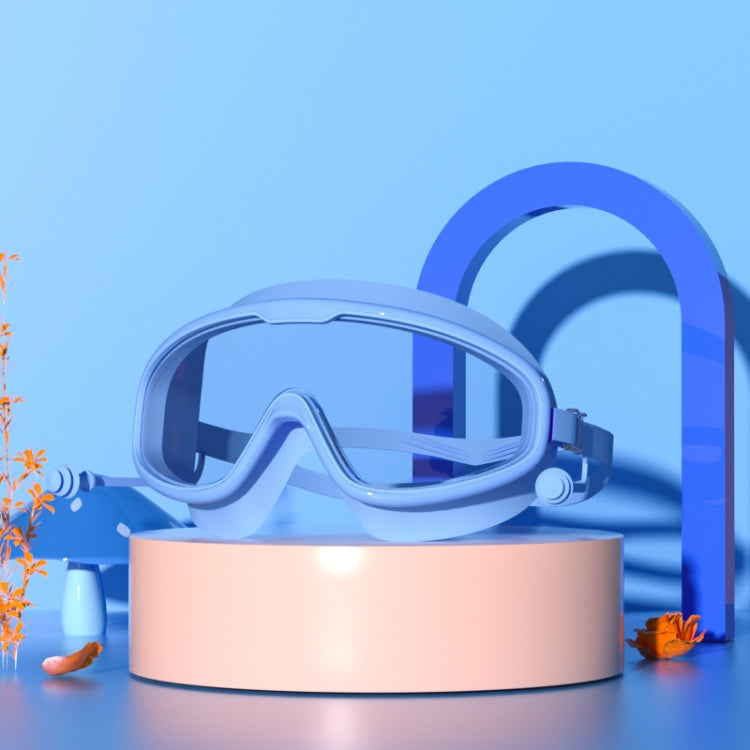 Large Frame Waterproof and Anti-fog HD Transparent Children Swimming Goggles, HD Transparent Swimming Goggles(White), HD Transparent Swimming Goggles(Pink), HD Transparent Swimming Goggles(Blue Yellow), HD Transparent Swimming Goggles(Blue White)... –... HD Transparent Swimming Goggles(Gray Blue) Gray Blue