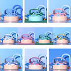 Large Frame Waterproof and Anti-fog HD Transparent Children Swimming Goggles, HD Transparent Swimming Goggles(White), HD Transparent Swimming Goggles(Pink), HD Transparent Swimming Goggles(Blue Yellow), HD Transparent Swimming Goggles(Blue White)      ...