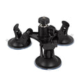 Car General Purpose Vehicle Bracket Suction Cup Fixed Glass Video Shooting Base, Suction Cup+PTZ, Suction Cup+PTZ+Gopro Screw, Suction Cup+PTZ+Phone Clip Suction Cup+PTZ