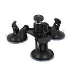 Car General Purpose Vehicle Bracket Suction Cup Fixed Glass Video Shooting Base, Suction Cup+PTZ, Suction Cup+PTZ+Gopro Screw, Suction Cup+PTZ+Phone Clip Suction Cup+PTZ