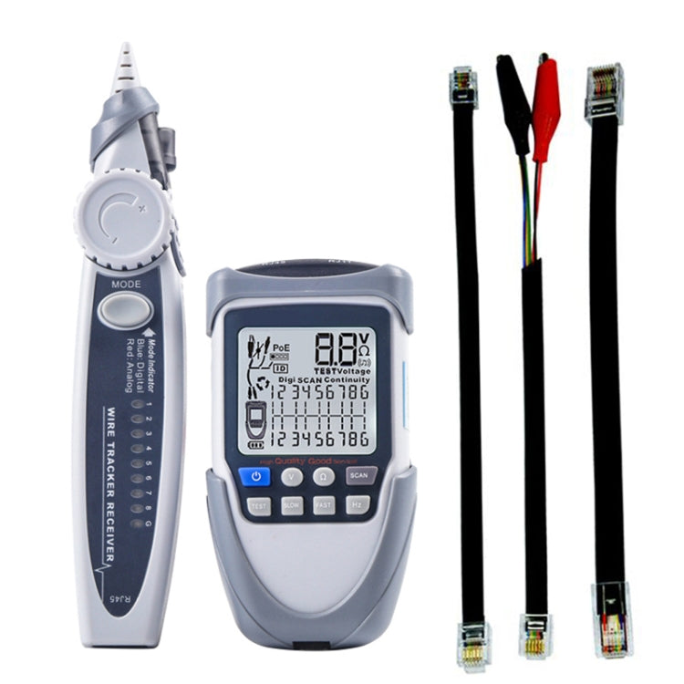 Network Cable Tester Wire Tracker Battery Voltage POE Test Multi-function Cable Tester, ET612, ET613 ET612
