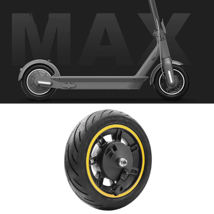 10 inch Electric Scooter Front Wheel Tubeless For Ninebot MAX G30, Front Wheel Tubeless