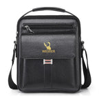 WEIXIER D245 Men Business Bag Large Capacity Shoulder Backpack, D245 Black, D245 Light Brown, D245 Dark Brown D245 Black Black