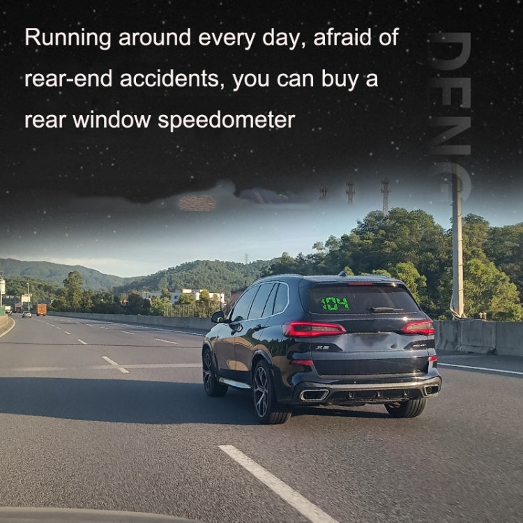 C188 GPS Rear Window Speedometer Head Up Display Speed Display HUD Car Universal, C188 GPS HUD – Durable Build, Easy to Use