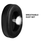 2pcs Headphone Cover Foam Cover for JBL E55BT, Color: Without LR, Black