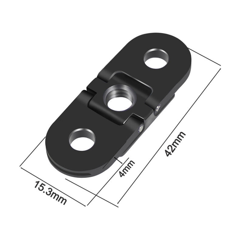 Metal Folding Magnetic Replacement Base for GoPro HERO13 Black/HERO12 Black /HERO11 Black – Magnetic, Aluminum Alloy