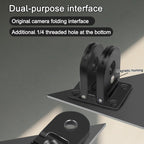 Metal Folding Magnetic Replacement Base for GoPro HERO13 Black/HERO12 Black /HERO11 Black – Magnetic, Aluminum Alloy