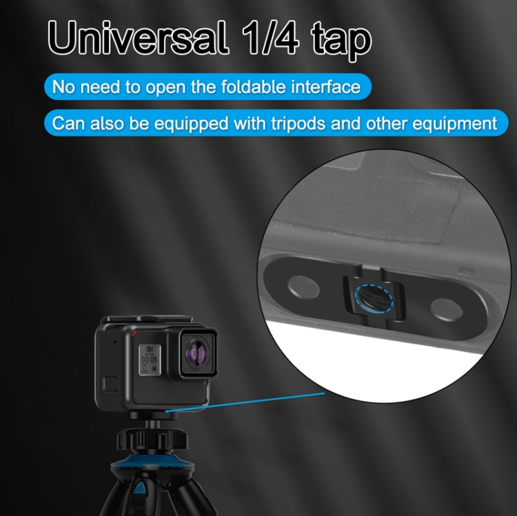 Metal Folding Magnetic Replacement Base for GoPro HERO13 Black/HERO12 Black /HERO11 Black – Magnetic, Aluminum Alloy