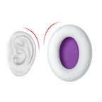 Headphone Cushion Cover – 2 PCS Foam Headphone Earmuffs For Kingston HyperX Cloud Mix / Flight /...