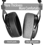 Headphone Cushion Cover – 2pcs Earmuffs Earpads  For CORSAIR HS50 Pro HS60 Pro HS70 Pro, For...