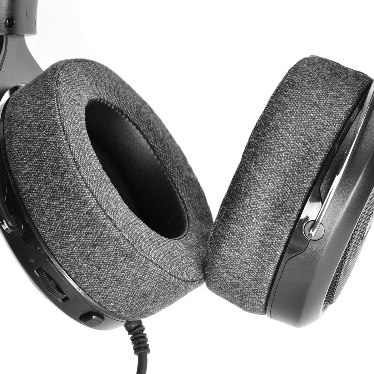 Headphone Cushion Cover – 2pcs Earmuffs Earpads  For CORSAIR HS50 Pro HS60 Pro HS70 Pro