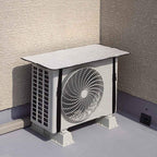 Universal Air Conditioner Cover Aluminum Foil Composite Flame Retardant Rainproof Cover, 80 x 40cm 80 x 40cm