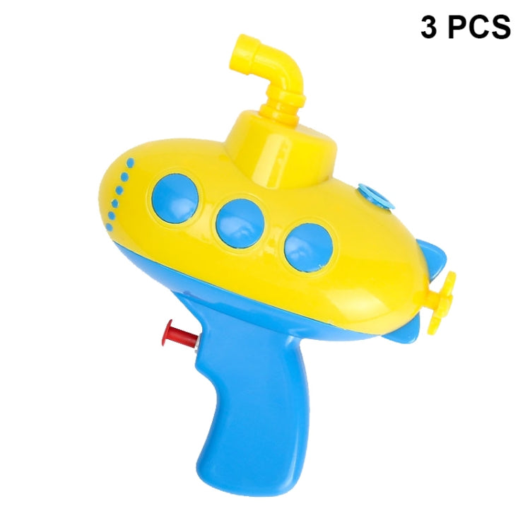 3 PCS Cartoon Shape Children Water Spray Toys, Spec:, Submarine, Duck, Pony, Rocket, Ice Type, Penguin (Random Color) Submarine