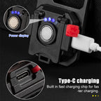 E-SMARTER W5130 Mini Keychain Strong Light Portable Flashlight, Specification:, Light, With Bracket