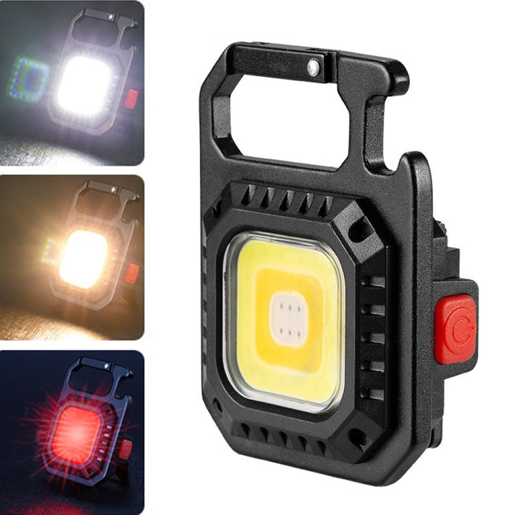 E-SMARTER W5130 Mini Keychain Strong Light Portable Flashlight, Specification:, Light, With Bracket Light