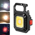 E-SMARTER W5130 Mini Keychain Strong Light Portable Flashlight, Specification:, Light, With Bracket Light