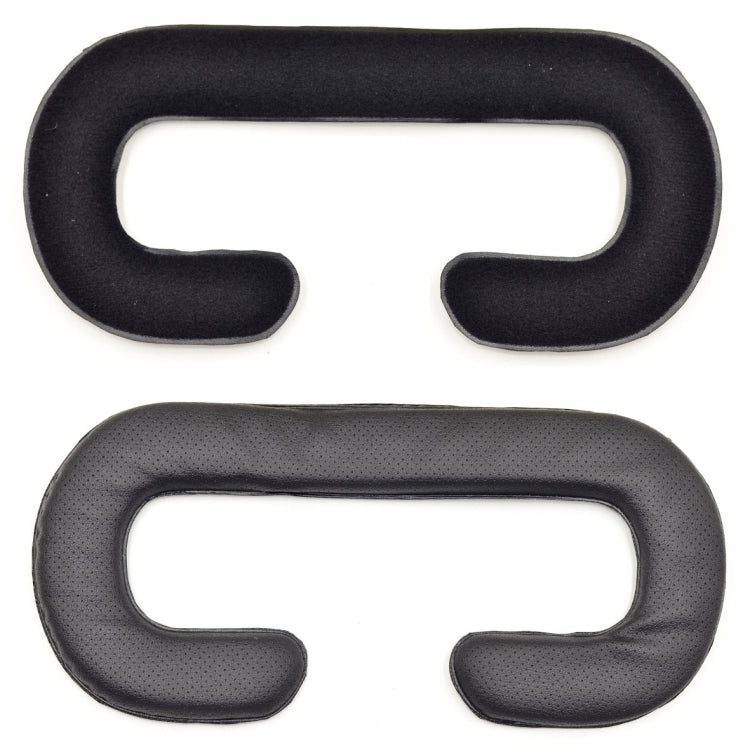 2 PCS PU Leather Face Foam Eye Mask Cover For HTC VIVE Headset VR, Thick 2cm, Thin 1.5cm Thick 2cm