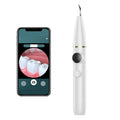 Tartar and Calculus Remover Oral Cleaning Ultrasonic Scaler Electric Visual Scaler, White, Green, Champagne White White