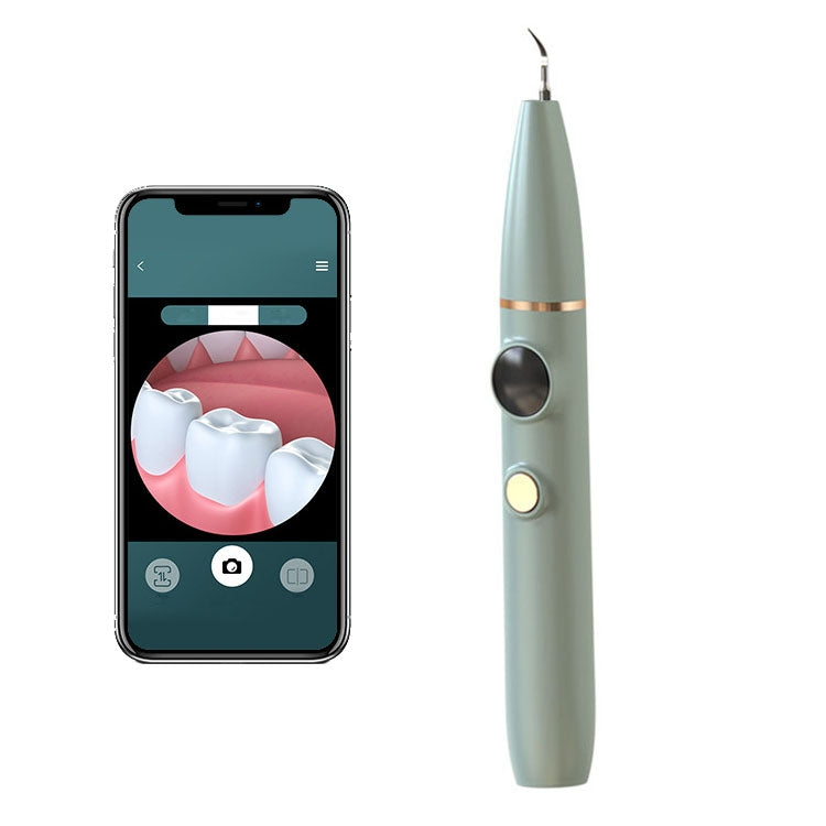 Tartar and Calculus Remover Oral Cleaning Ultrasonic Scaler Electric Visual Scaler, White, Green, Champagne – Durable Build, Easy to Use Green Green