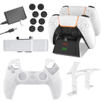 JYS JYS-P5151 For PS5 12 In 1 Handle Charger + Rocker Cap + Privacy Cover + Silicone Cover + Bracket Set, JYS-P5151 JYS-P5151