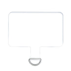 3 PCS Universal Phone Lanyard Gasket Back Stick TPU Connecting Piece