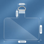 3 PCS Universal Phone Lanyard Gasket Back Stick TPU Connecting Piece